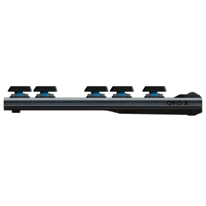 Игровая клавиатура Logitech G915 X Lightspeed TKL Clicky (черный)