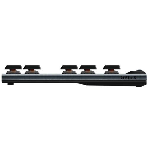 Игровая клавиатура Logitech G915 X Lightspeed TKL Tactile (черный)