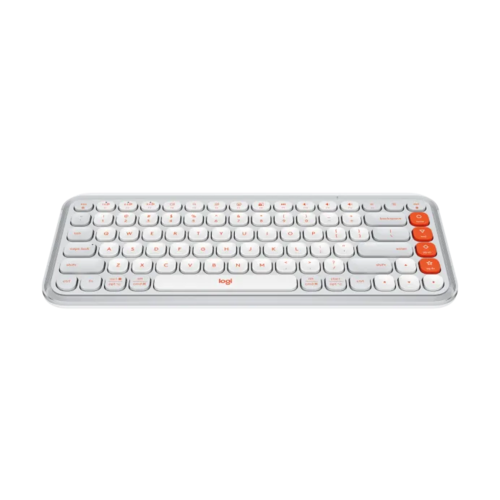 Клавиатура офисная Logitech POP Icon Keys (белый)