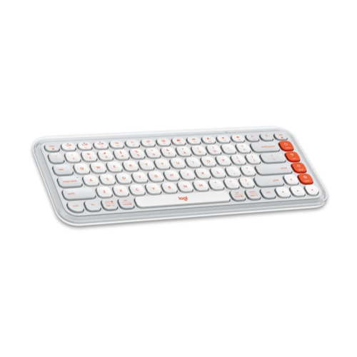 Клавиатура офисная Logitech POP Icon Keys (белый)