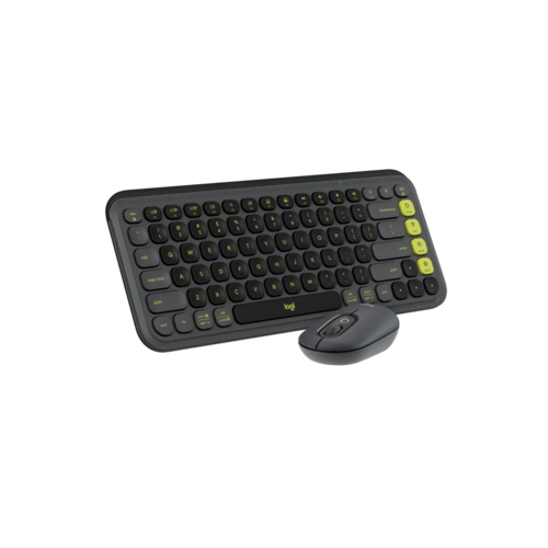 Набор периферии Клавиатура + мышь Logitech POP Icon Combo (черный)