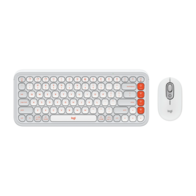 Клавиатура + мышь Logitech POP Icon Combo (белый)