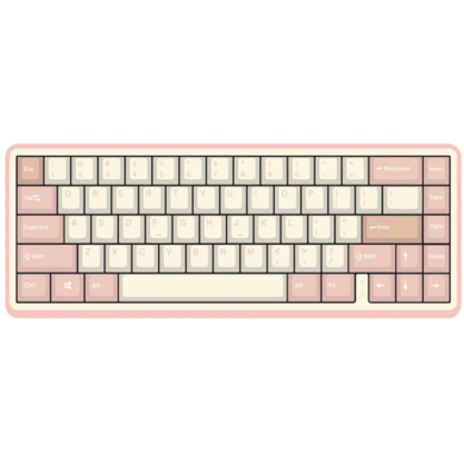 Игровая клавиатура Varmilo VXB67 Mendozae White EC V2 Jasmine