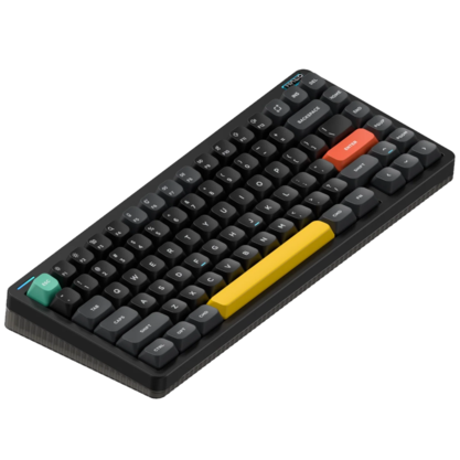 Игровая клавиатура Nuphy Halo75 V2 Basalt Black RGB Raspberry Switch