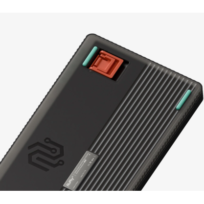 Игровая клавиатура Nuphy Halo75 V2 Basalt Black RGB Raspberry Switch