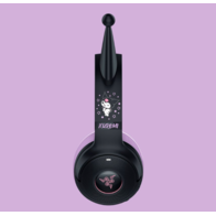 Razer Kraken Kitty V2 BT Kuromi (черно-розовый)