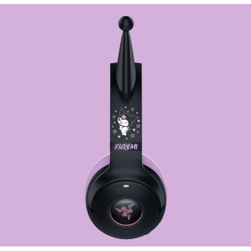 Игровые наушники Razer Kraken Kitty V2 BT Kuromi (черно-розовый)