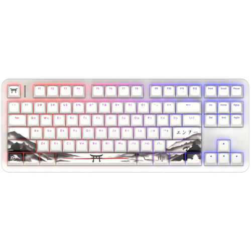 Игровая клавиатура Red Square Alumix TKL Satori [g3ms Jade] (RSQ-20055) (белый)
