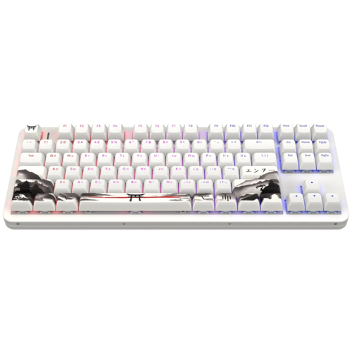 Игровая клавиатура Red Square Alumix TKL Satori [g3ms Jade] (RSQ-20055) (белый)