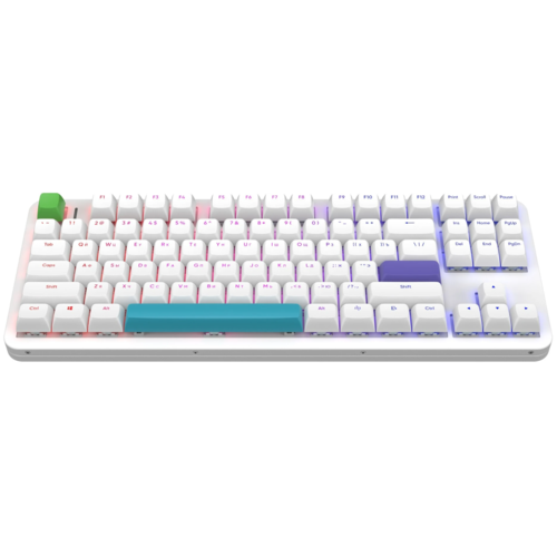 Игровая клавиатура Red Square Alumix TKL Simple [g3ms Amber] (RSQ-20050) (белый)