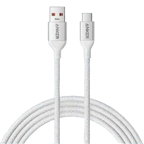 Anker A6 USB-A - USB-C 100W A8051 (белый)