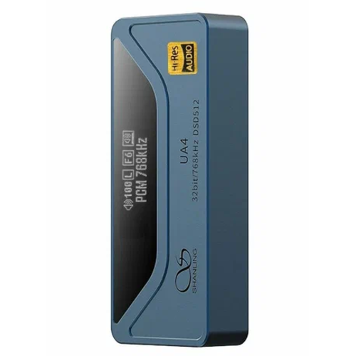 Портативный усилитель и ЦАП Shanling UA4 (синий)