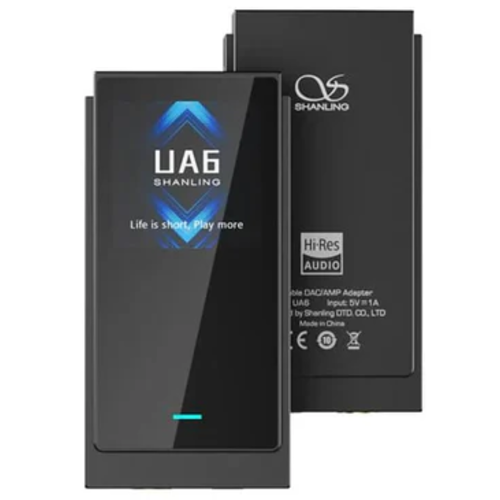 Портативный усилитель и ЦАП Shanling UA6 (черный)