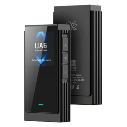 Портативный усилитель и ЦАП Shanling UA6 (черный)