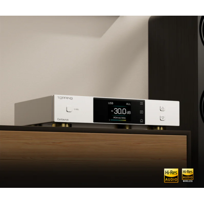 Портативный усилитель и ЦАП Topping Centaurus R2R (черный)