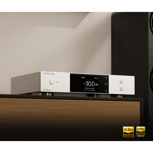 Портативный усилитель и ЦАП Topping Centaurus R2R (черный)