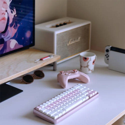 Игровая клавиатура Varmilo muse65 Gateron Sakura Magnet White Switch