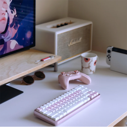 Игровая клавиатура Varmilo muse65 Gateron Sakura Magnetic Jade Pro Switch