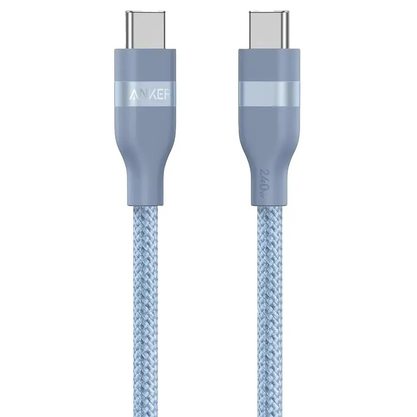 Кабель Anker USB Type-C - USB Type-C Cable A82E2 1.8 м (голубой)