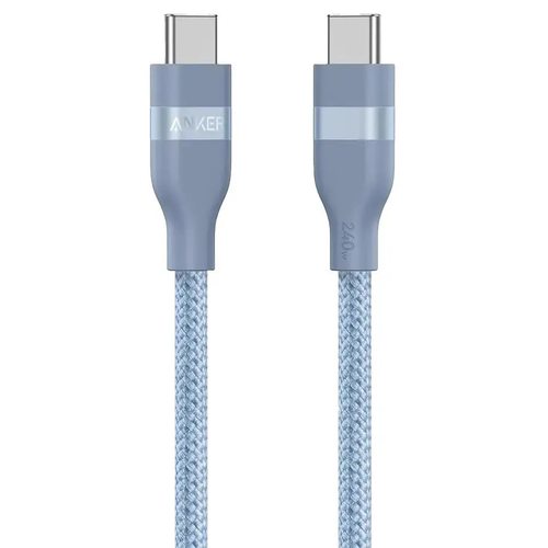Кабель Anker USB Type-C - USB Type-C Cable A82E2 1.8 м (голубой)
