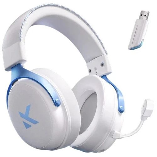Игровые наушники Mchose V9 Pro Wireless Sky White 