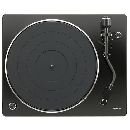 Виниловый проигрыватель Denon DP-400 (серебристый)