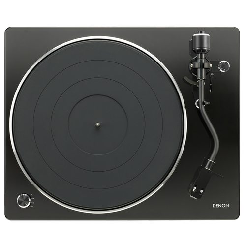 Виниловый проигрыватель Denon DP-400 (серебристый)