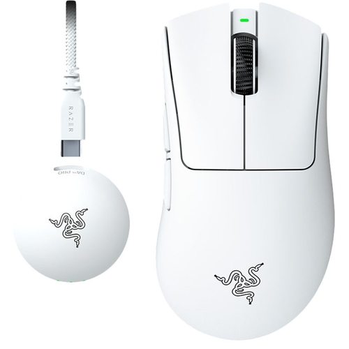 Игровая мышка Razer Deathadder V4 Pro (белый)