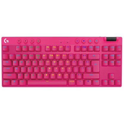 Игровая клавиатура Logitech G Pro X TKL GX Brown Taktile 920-012160 (пурпурный)
