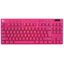 Игровая клавиатура Logitech G Pro X TKL GX Brown Taktile 920-012160 (пурпурный)