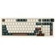 KZZI K98 Oasis Green Rainbow Axis Switch 