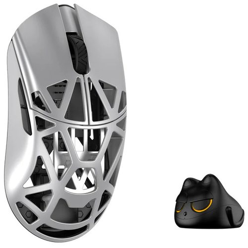 Игровая мышка Wlmouse Beast X Pro TTC Nihil (Solid Sides) (серебристый)