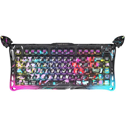 Игровая клавиатура Gravastar Mercury V75 Pro Neon Graffiti