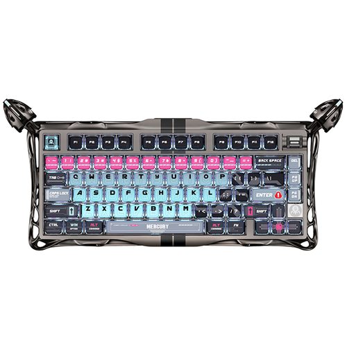 Игровая клавиатура Gravastar Mercury V75 Pro Cyberpunk