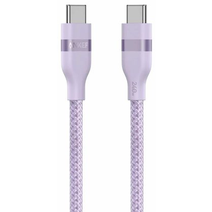 Кабель Anker USB Type-C - USB Type-C Cable A82E2 1.8 м (фиолетовый)