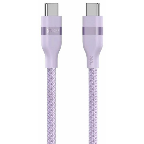 Кабель Anker USB Type-C - USB Type-C Cable A82E2 1.8 м (фиолетовый)