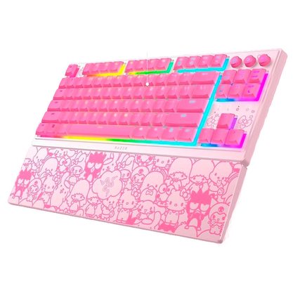 Игровая клавиатура Razer Blackwidow x Sanrio Hello Kitty