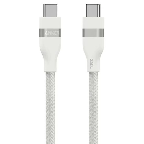Кабель Anker USB Type-C - USB Type-C Cable A82E2 1.8 м (белый)
