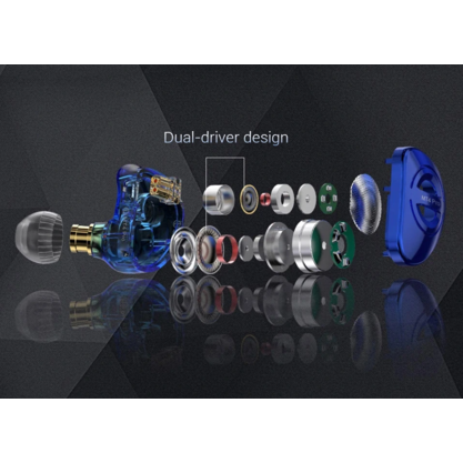 Наушники TRN MT4 Pro с микрофоном (Type-C) (черный)