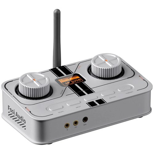 Портативный усилитель и ЦАП Fosi Audio K7 (серебристый)