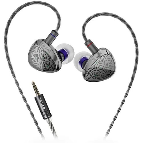 Наушники Kbear Tourbillon-Pro TB-PRO с микрофоном 3.5 мм (серый)