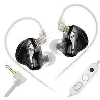 KZ Axas 3.5 мм с микрофоном (черный)
