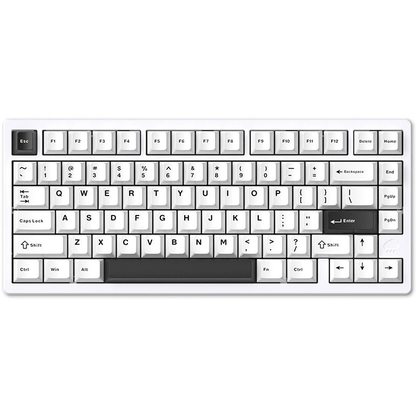 Игровая клавиатура Wobkeys Rainy75 Pro Kailh Cocoa Linear Switch (белый)