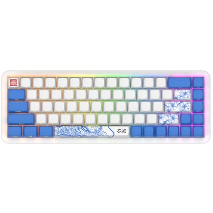 Игровая клавиатура Red Square Alumix 68 Arita + коврик Red Square Arita (g3ms Sapphire)