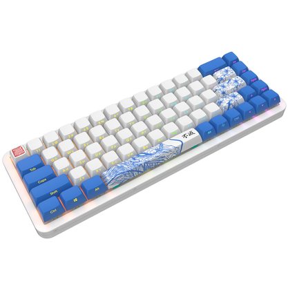 Игровая клавиатура Red Square Alumix 68 Arita + коврик Red Square Arita (g3ms Sapphire)