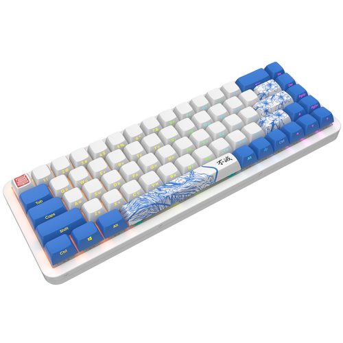 Игровая клавиатура Red Square Alumix 68 Arita + коврик Red Square Arita (g3ms Sapphire)