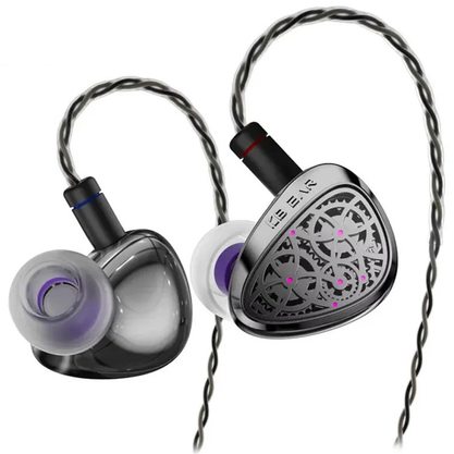 Наушники Kbear Tourbillon-Pro TB-PRO без микрофона USB Type-C (серый)