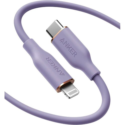 Anker 641 USB-C - Lightning A8662 (фиолетовый)