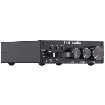 Стационарный усилитель и ЦАП Fosi Audio BL20C