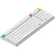 Nuphy AIR100v3 Nova White Red Nano Switch